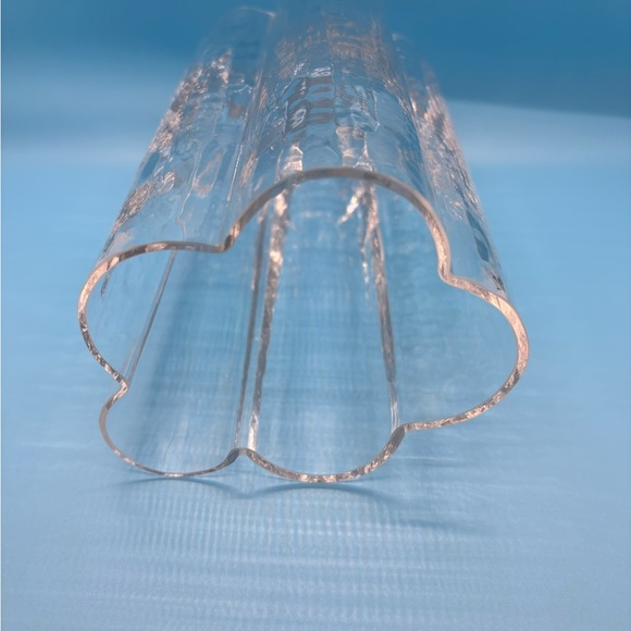 Vintage Mid Century Modern Swedish Abstract Art Glass Cloud Vase - Picture 2 of 15